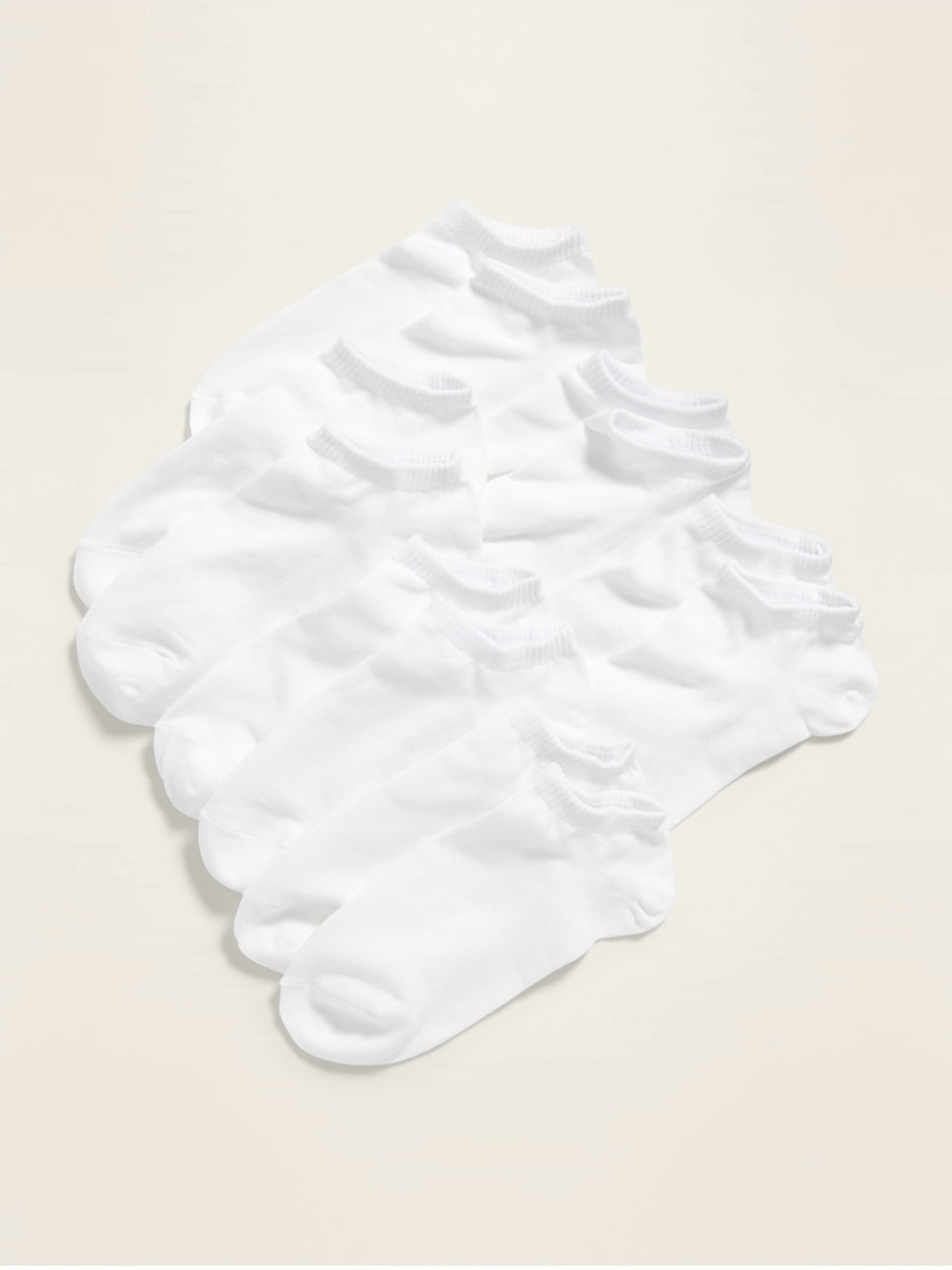 Old Navy White No-Show Socks - 6 Pack